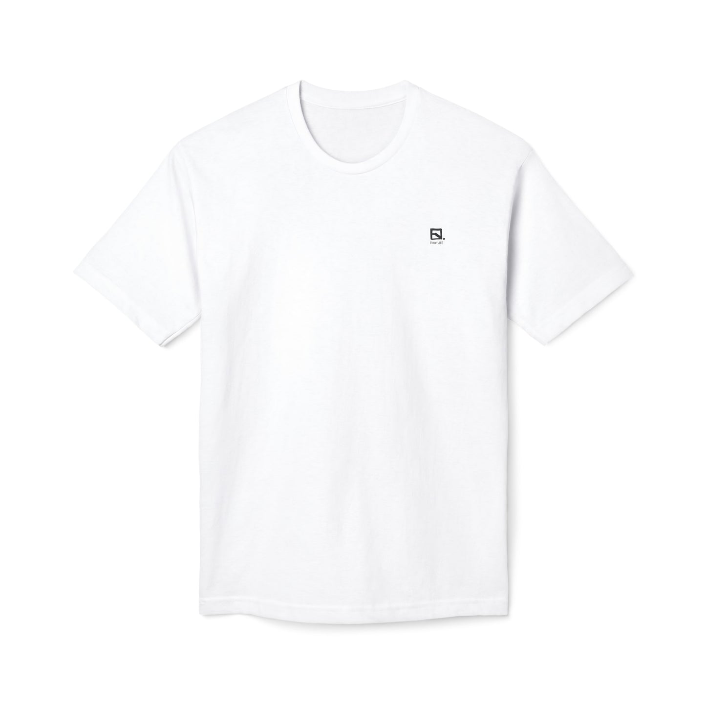 Create. white unisex t-shirt. custom art design