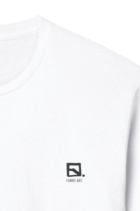 Regensburg city vibes. white unisex t-shirt. custom art design