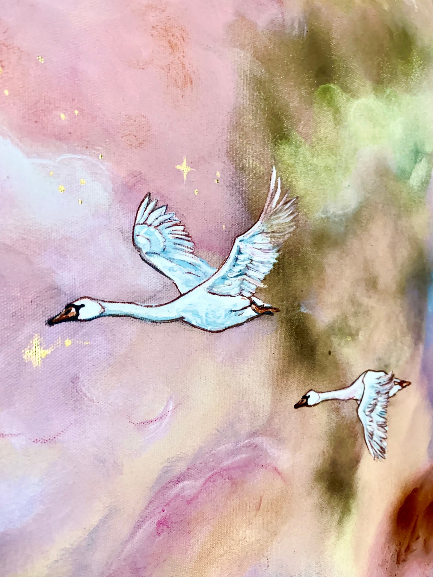 Flying home. [FRANKA]