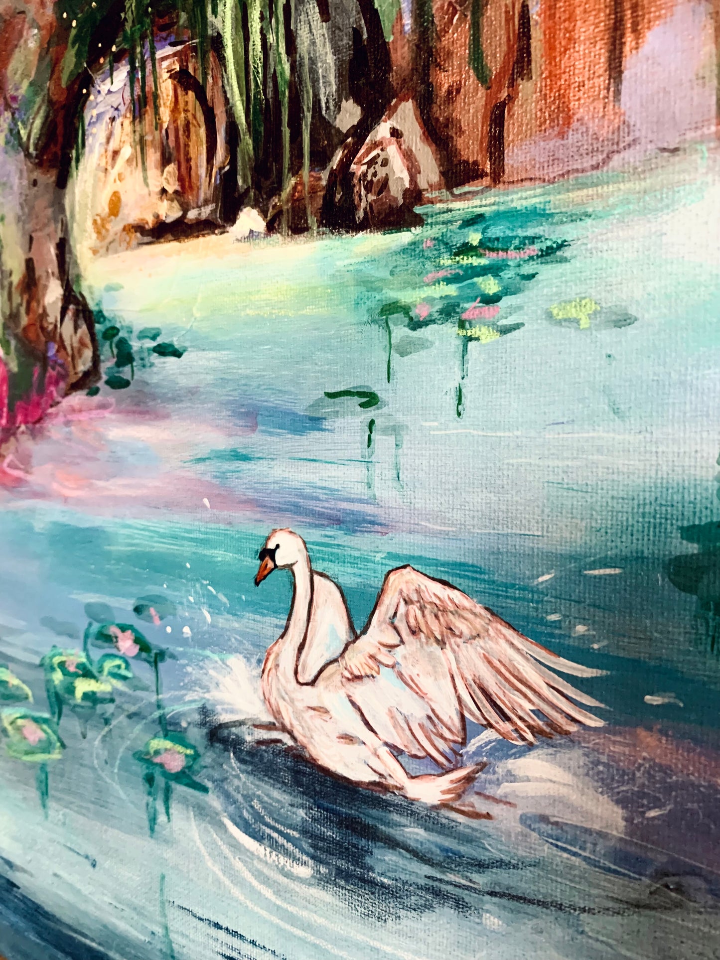 secret lagoon.