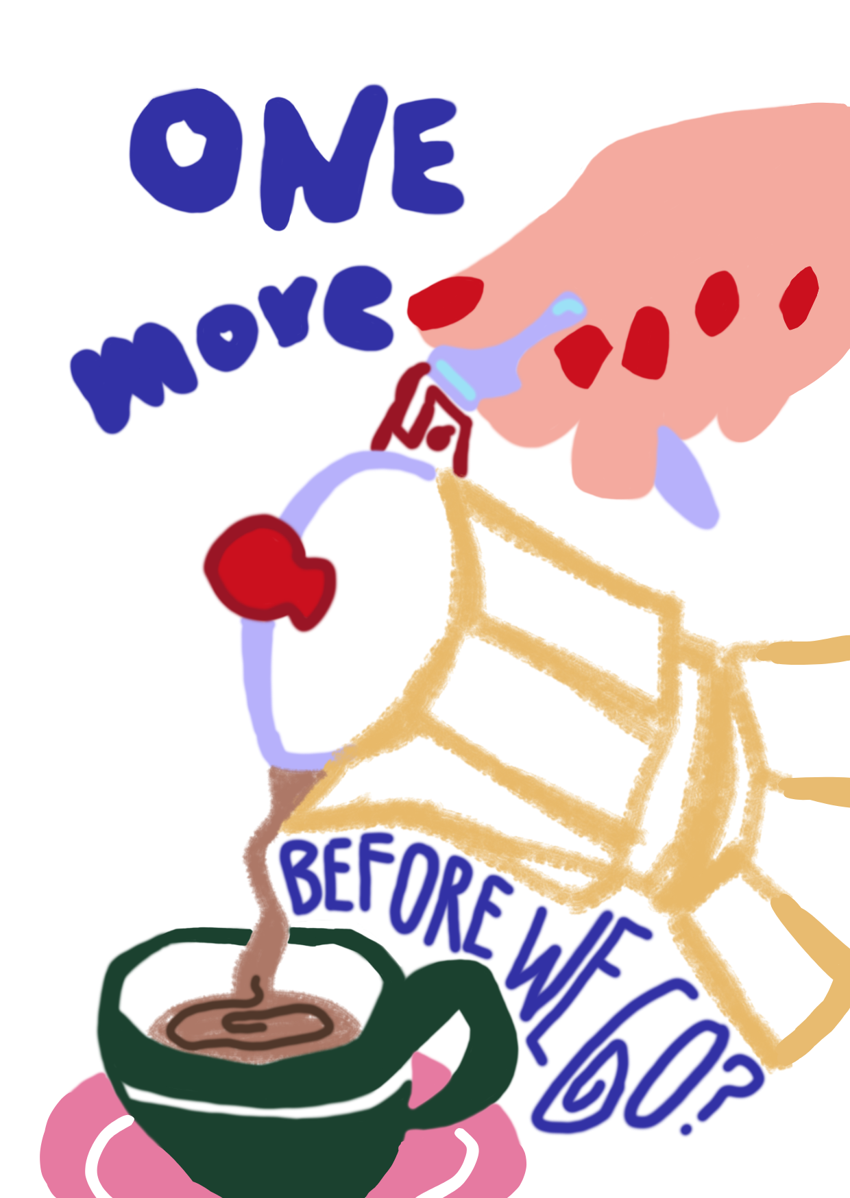 coffee break. [Postkarte]